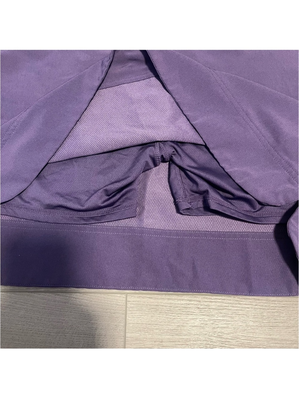 32 Degrees Cool Skort Skirt in Purple Stretch Skirt With Built in Shorts Size XL - Picture 4 of 6